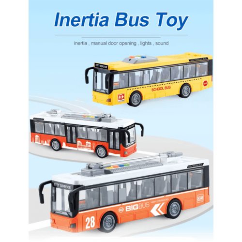 Autobus City Service avec Lumière et Son 
